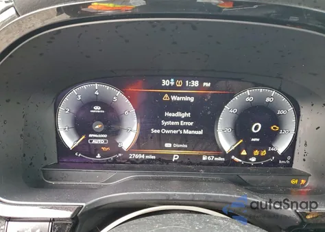 2023 Infiniti Qx60 Luxe из США, поврежденный, VIN 5N1DL1FS8PC353193